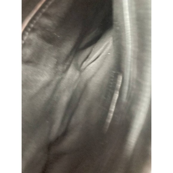 Etienne Aigner Black Leather‎ Shoulder Bag Womens Handbag Purse - Picture 6 of 12